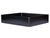 Eden Bath EB_SS002BK Rectangular 18.9 x 14.6-in Stainless Steel Vessel Sink in Black with Drain