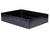 Eden Bath EB_SS002BK Rectangular 18.9 x 14.6-in Stainless Steel Vessel Sink in Black with Drain
