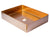 Eden Bath EB_SS002RG Rectangular 18.9 x 14.6-in Stainless Steel Vessel Sink in Rose Gold with Drain