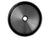 Eden Bath EB_SS003BK Round 15.75-in Stainless Steel Vessel Sink with Rim in Black with Drain