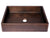 Eden Bath EB_SS004BZ Rectangular 18.7 x 15.75-in Stainless Steel Vessel Sink with Rim in Bronze with Drain