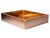 Eden Bath EB_SS004RG Rectangular 18.7 x 15.75-in Stainless Steel Vessel Sink with Rim in Rose Gold with Drain