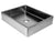 Eden Bath EB_SS004SV Rectangular 18.7 x 15.75-in Stainless Steel Vessel Sink with Rim in Silver with Drain