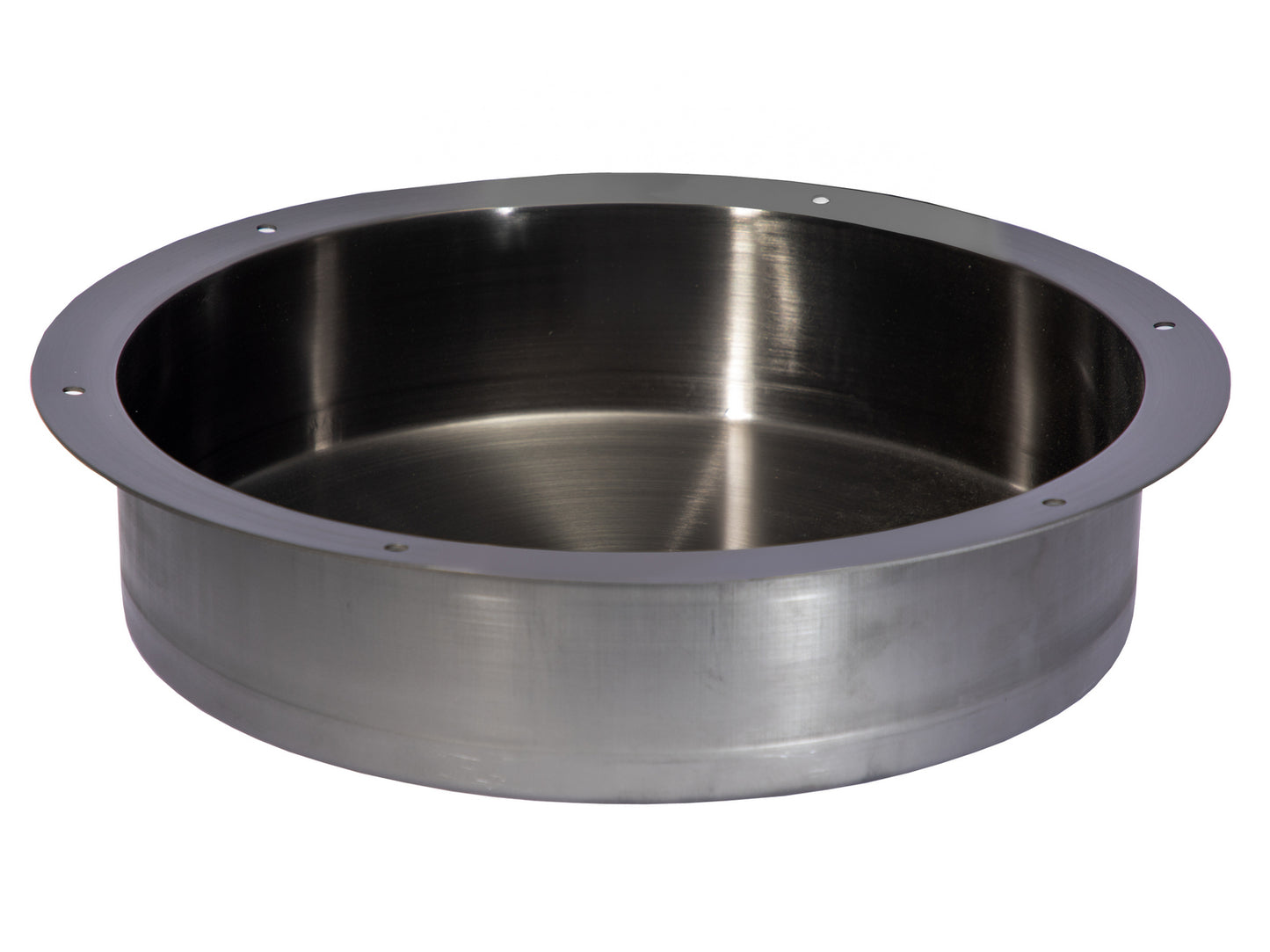 Eden Bath EB_SS050BK Round 15-in Stainless Steel Undermount Sink in Black with Drain