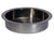 Eden Bath EB_SS050BK Round 15-in Stainless Steel Undermount Sink in Black with Drain