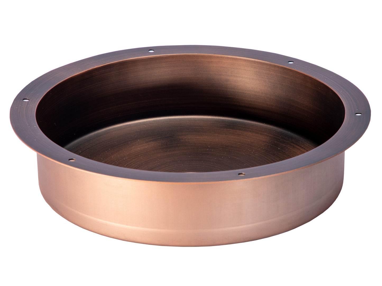 Eden Bath EB_SS050BZ Round 15-in Stainless Steel Undermount Sink in Bronze with Drain