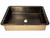 Eden Bath EB_SS051AT Rectangular 18.63 x 14.37-in Stainless Steel Undermount Sink in Antique with Drain