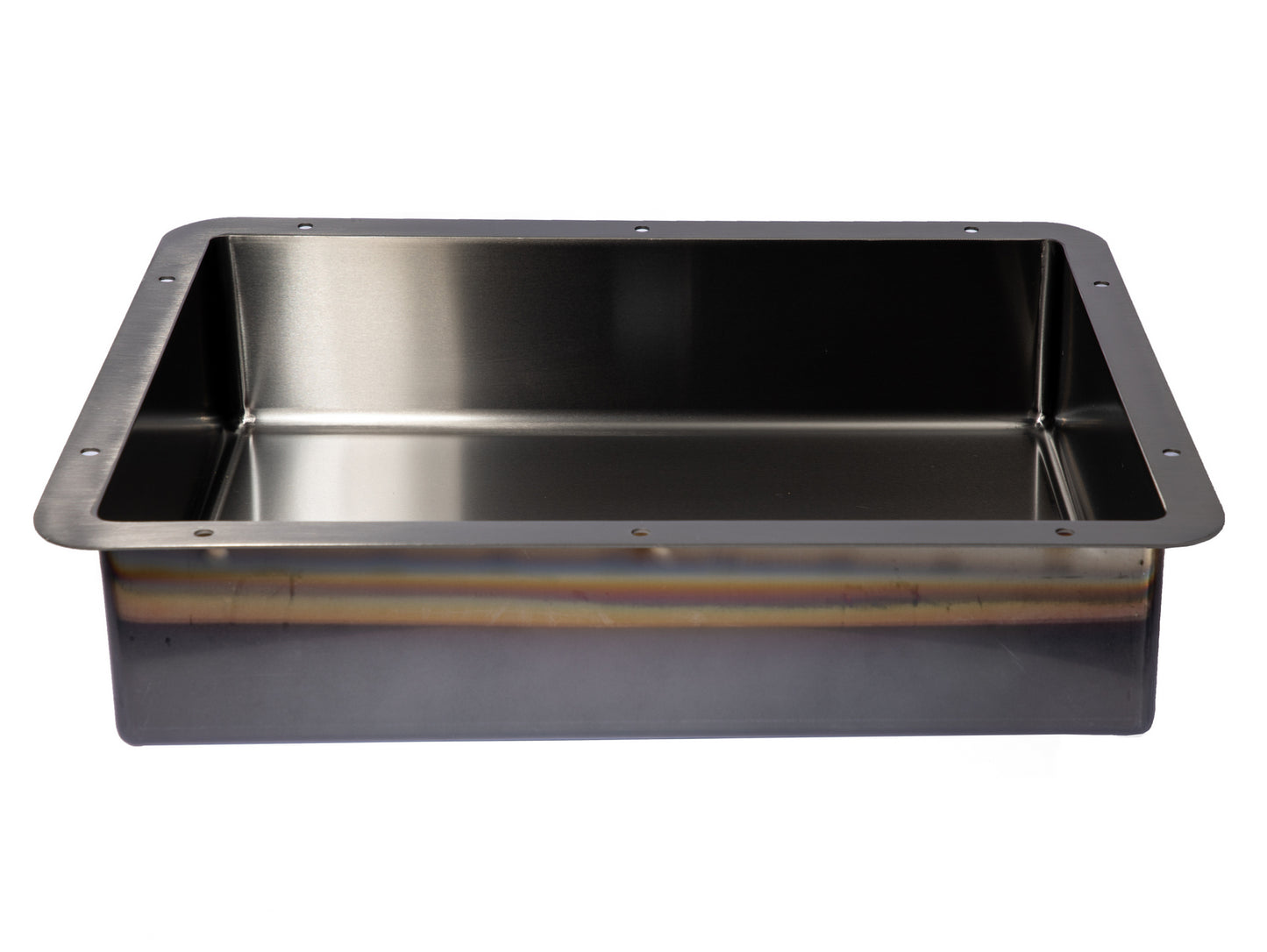 Eden Bath EB_SS051BK Rectangular 18.63 x 14.37-in Stainless Steel Undermount Sink in Black with Drain