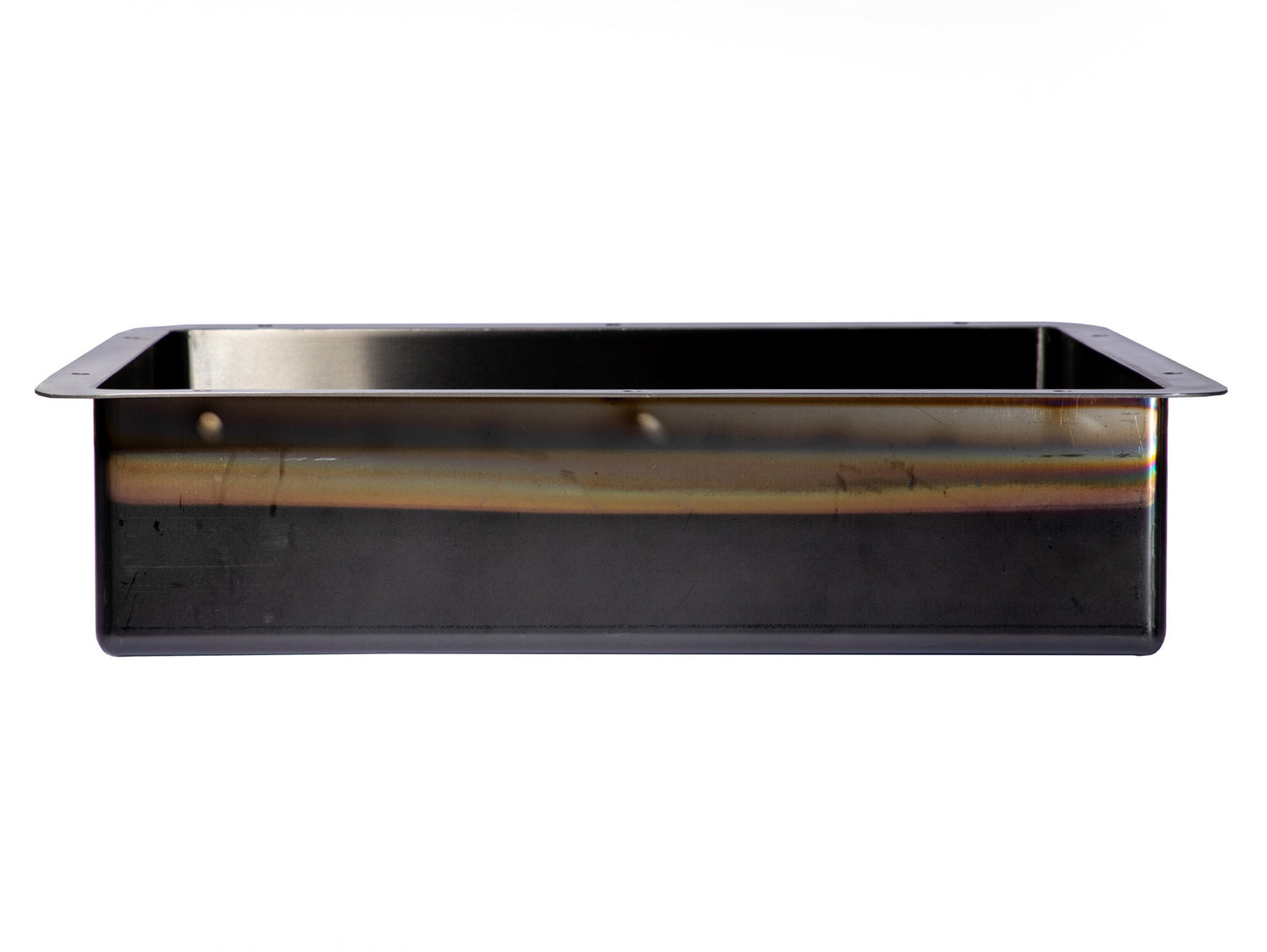 Eden Bath EB_SS051BK Rectangular 18.63 x 14.37-in Stainless Steel Undermount Sink in Black with Drain