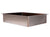 Eden Bath EB_SS051BZ Rectangular 18.63 x 14.37-in Stainless Steel Undermount Sink in Bronze with Drain
