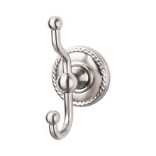 Load image into Gallery viewer, Top Knobs ED2F Edwardian Bath Double Hook  - Rope Backplate