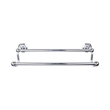 Load image into Gallery viewer, Top Knobs ED7B Edwardian Bath 18&quot; Double Towel Bar  - Hex Backplate