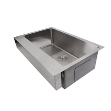 Load image into Gallery viewer, Nantucket Sinks Patented Design Pro Series Single Bowl Undermount Stainless Steel Kitchen Sink w/5.5&quot; Apron Front