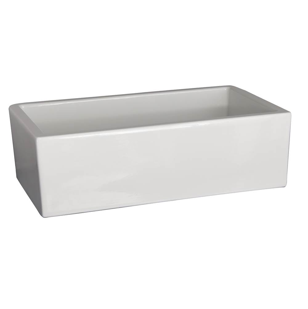 Barclay FS33 Gwen 33 Single Bowl Farmer Sink  - White