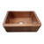 Barclay FSCSB3122-SAC Bentley 30 Single Bowl Copper Farmer Sinks Ext Hammered Int Smooth - Smooth Antique Copper