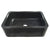 Barclay FSGSB4000-GPBL Ankra 30 Polished Granite Single Bowl Farmer Sink  - Polished Black