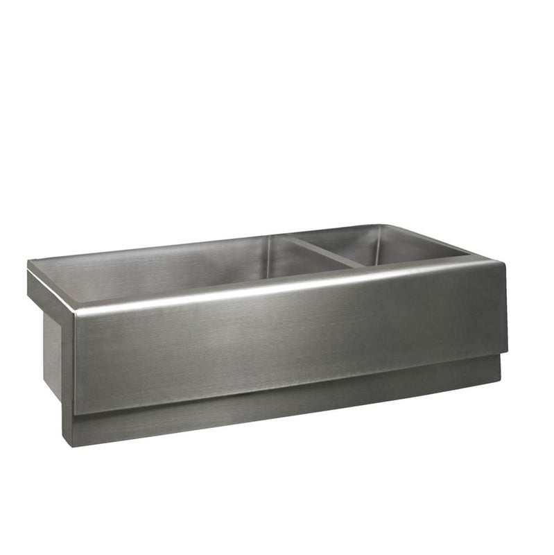 Barclay FSSDB2508-SS Caprice 33 70/30 Double Bowl Farmer Sink - Stainless Steel