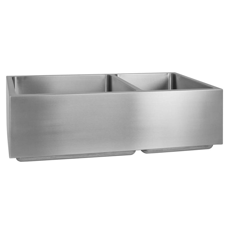 Barclay FSSDB2522-SS Coriander 33 60/40 Double Bowl Farmer Sink - Stainless Steel