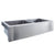 Barclay FSSDB2612-SS Dominic 42 Double Bowl Bevelled Farmer Sink - Stainless Steel