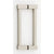 Alno G718-6 6" Back to Back Glass Door Pull