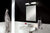 GlassCrafters 20Wx30Hx4D Frameless Mirrored Medicine Cabinet, Beveled