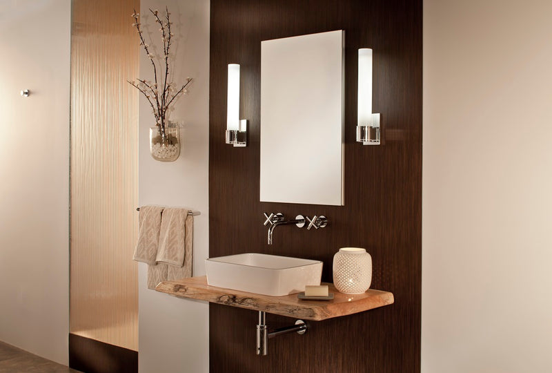 GlassCrafters 24Wx30Hx6D Frameless Mirrored Medicine Cabinet, Flat