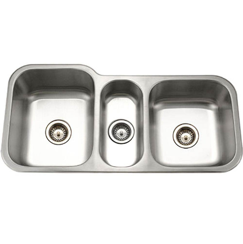 Hamat GOR-4021T-20 Undermount Stainless Steel Triple Bowl Kitchen Sink