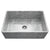 Hamat H-CHE-3020SA Apron-Front Fireclay Single Bowl Kitchen Sink
