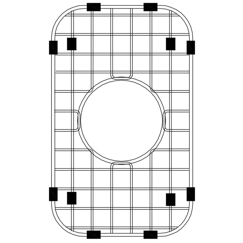 Hamat SWG-914F 8 7/16 x 13 7/8 Wire Grate/Bottom Grid