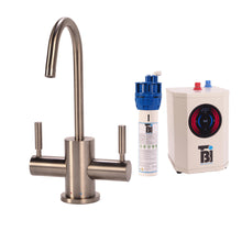 Load image into Gallery viewer, BTI HTF-HC2400 C-Spout Hot/Cold Filtration Faucet w/ Digital Hot Water Tank &amp; Filtration System