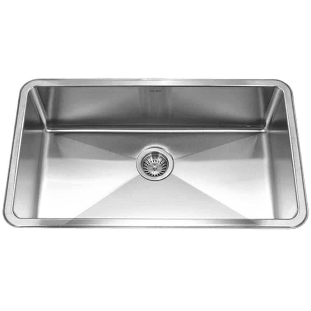 Hamat HYD-3218S-1 15MM Radius Undermount Stainless Steel Large Single Bowl Kitchen Sink