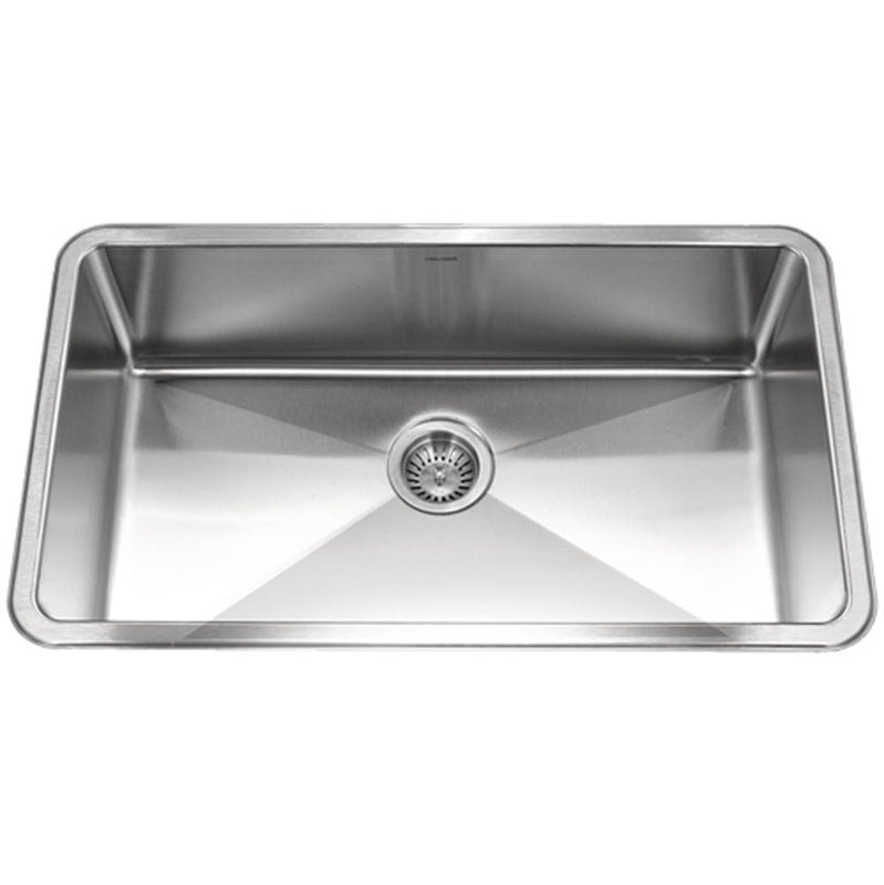 Hamat HYD-3218S-1 15MM Radius Undermount Stainless Steel Large Single Bowl Kitchen Sink