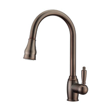 Load image into Gallery viewer, Barclay KFS408-L2 Bay Kitchen Faucet Pull-Out Spray Metal Lever Handles