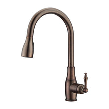 Load image into Gallery viewer, Barclay KFS411-L1 Cullen Kitchen Faucet Pull-Out Spray Metal Lever Handles
