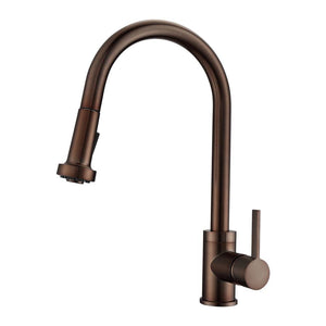 Barclay KFS412-L1 Fairchild Kitchen Faucet Pull-Out Spray Metal Lever Handles