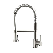 Load image into Gallery viewer, Barclay KFS416-L1 Niall Kitchen Faucet Pull-Out Spray Metal Lever Handles