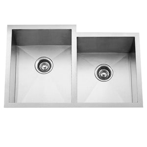 Barclay KSSDB2570-SS Gibson 32 SS 60/40 Offset Double Bowl Undermount Sink - Stainless Steel