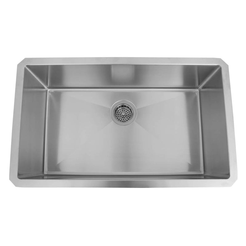 Barclay KSSSB2108-SS Donahue 30 SS WideRectangular Undermount Sink - Stainless Steel