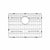 Barclay KSSSB2108-WIRE Donahue SS Wire Grid 27-5/8 x 15-5/8 D - Stainless Steel