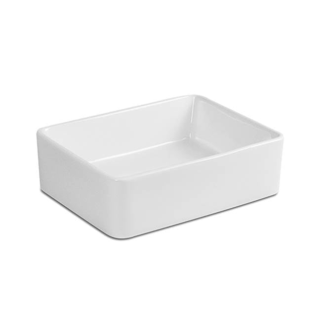 Icera L-2610.01 Vista Petite Vessel Lavatory - White