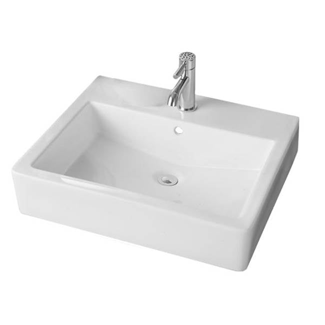 Icera L-8200.01 Box 24 Vessel Lavatory - White