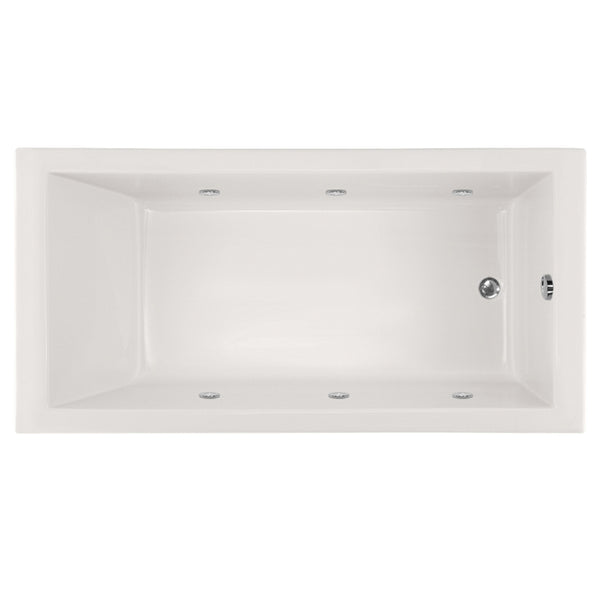 Hydro Systems LAC6030AWPS Lacey 60 X 30 Acrylic Whirlpool Jet Tub System Shallow Depth