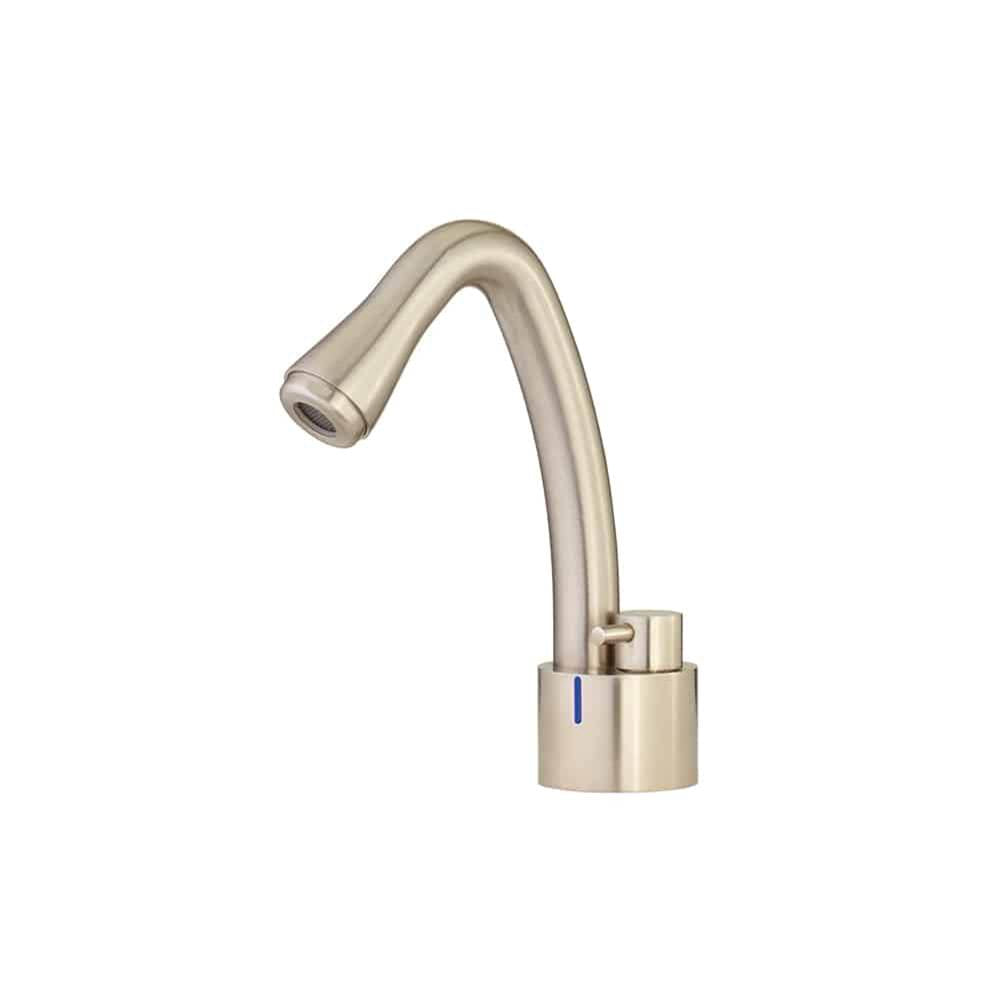 Lenova F-SS-OZ-B-PU Single Hole Faucet - Brushed Nickel