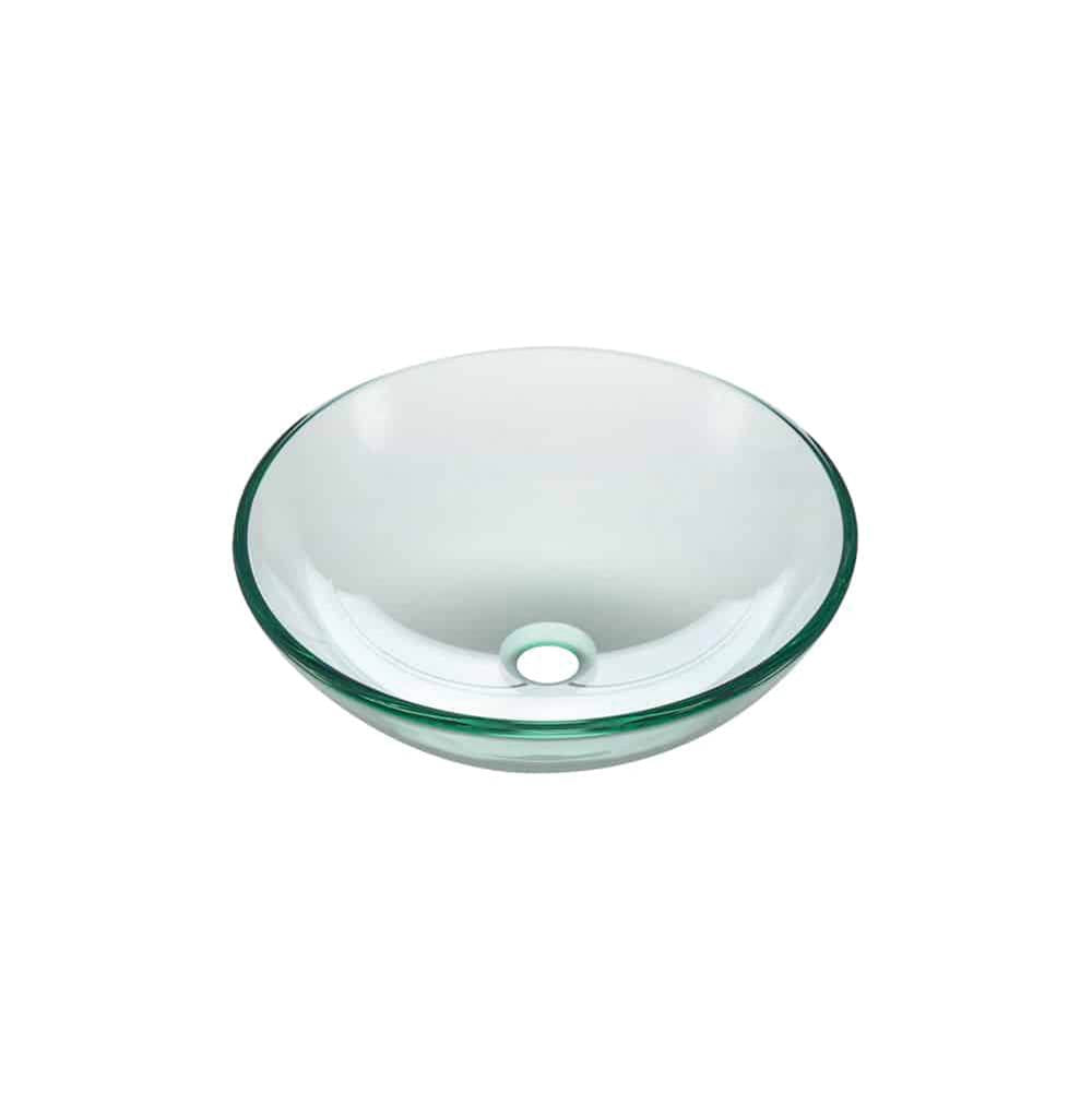 Lenova GV-01 Above Counter Single Bowl Diameter: 16 - Clear and Smooth