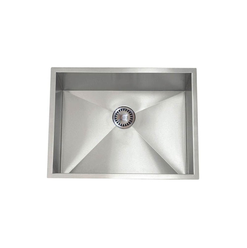 Lenova PC-SS-0Ri-S22 Undermount Single Bowl 22-1/2 x 17-1/2 x 10 - Brushed Satin