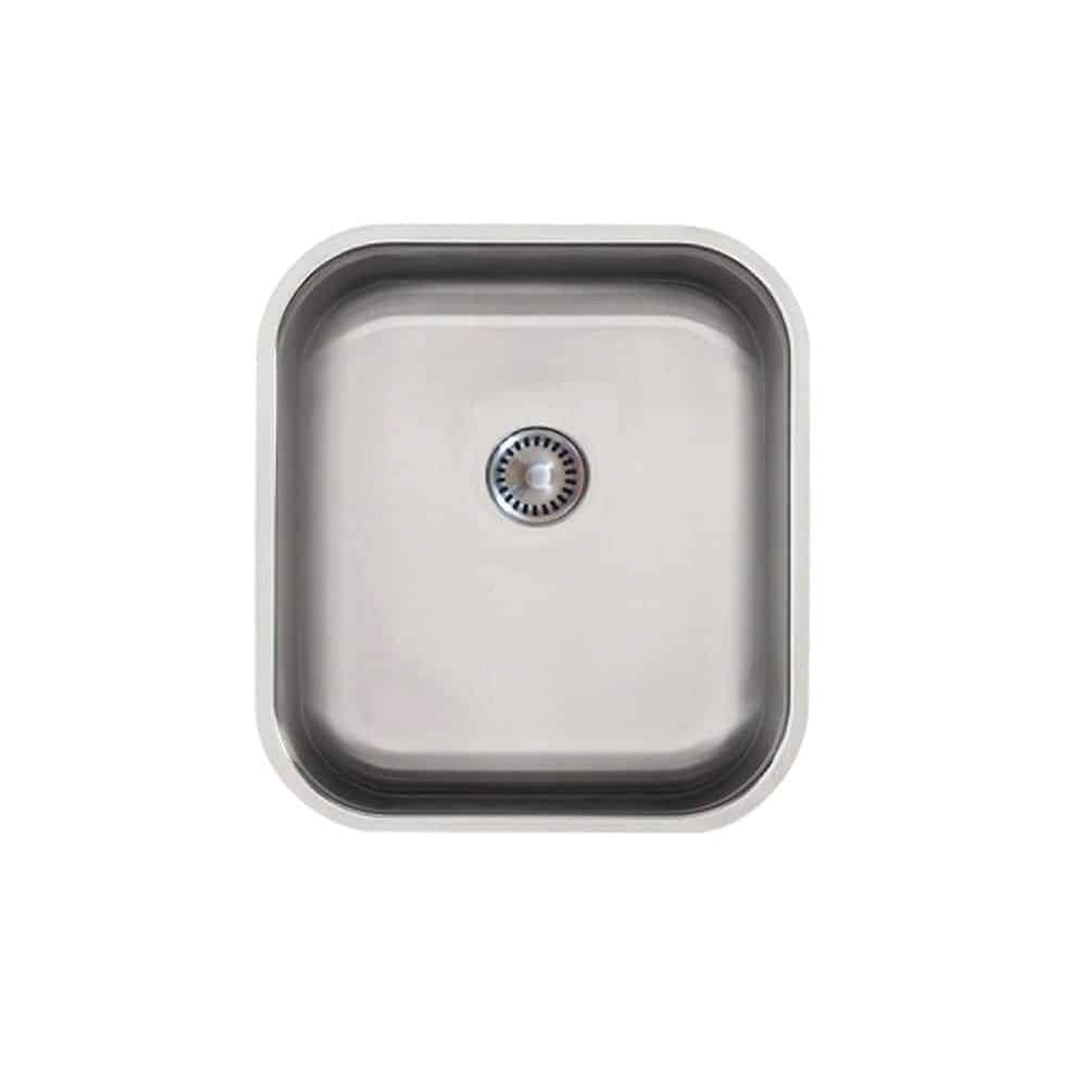 Lenova PC-SS-SPL-S15-16 Undermount Single Bowl 15 x 18-1/2 x 8 - Brushed Satin