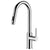 Lenova SK590 Single Hole Faucet Ceramic Cartridge Two Function Spray Head - Brushed Stainless Steel