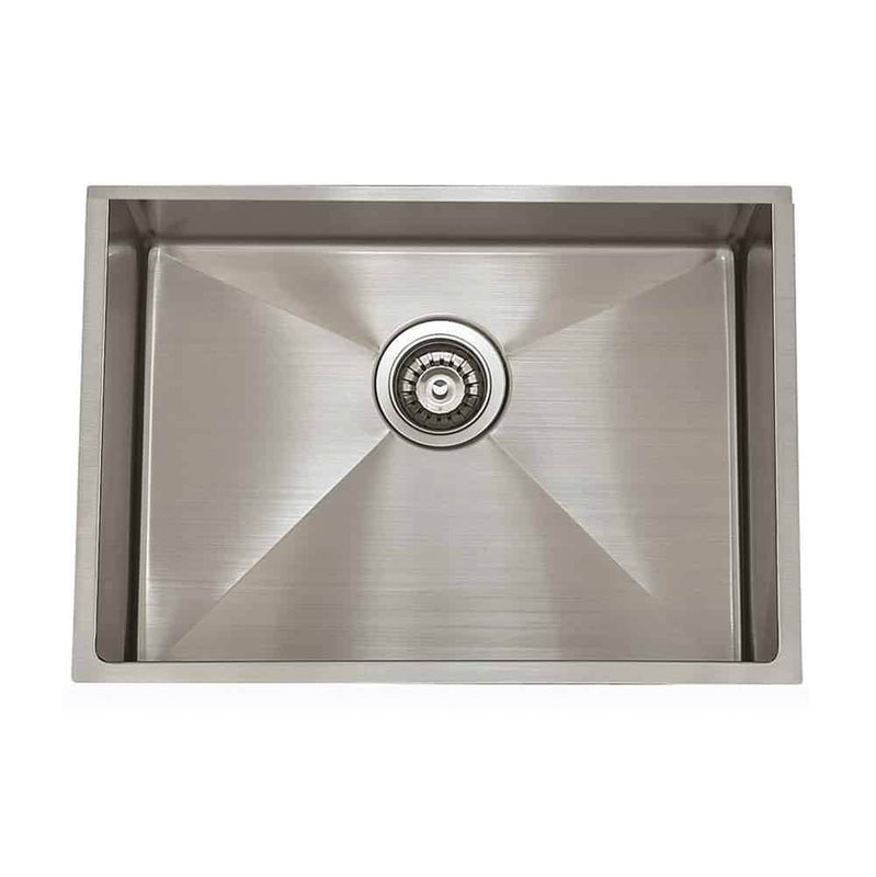 Lenova SS-ADA-14Ri-S23 Undermount Single Bowl 31 x 18 x 5-1/2 - Brushed Satin