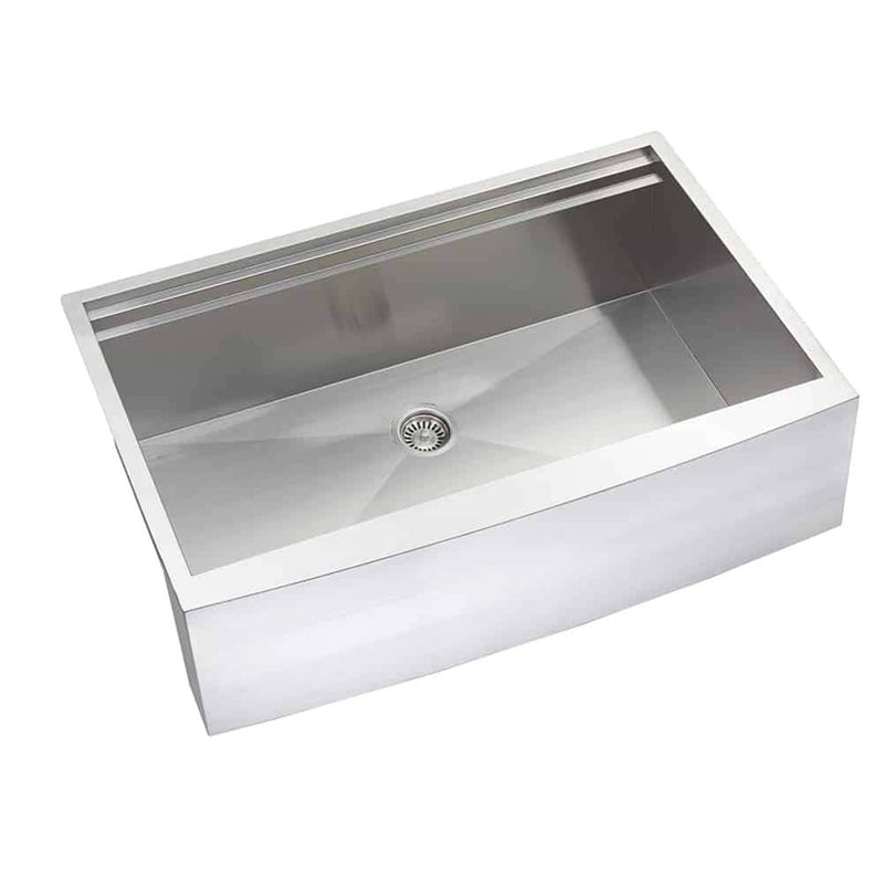Lenova SS-AP2LE-S30 Undermount Single Bowl 29-7/8 x 22-4/5 x 10 - Brushed Satin