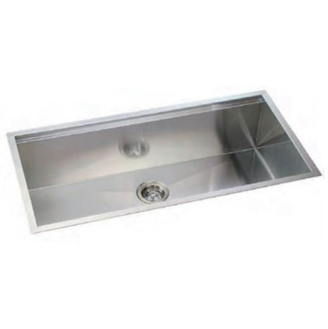 Lenova SS-LE-38 Single Bowl 
Ledge Sink - Brushed Satin